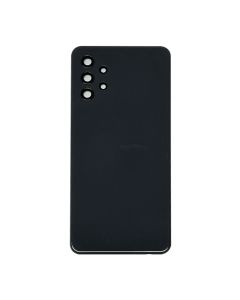 Samsung A32 (5G) Compatible Back Cover (With Camera Lens) Awesome Black