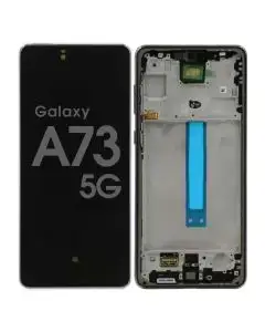 Samsung A73 (5G) Screen Assembly Grey (Service Centre Part)