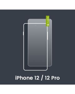 Nuglas Premium iPhone 12 / 12 Pro Tempered Glass Screen Protectors [No Packaging]