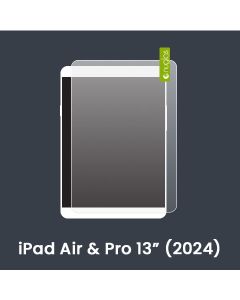Nuglas Premium iPad Pro 13 (7th Gen 2024) & iPad Air 13 (2024 / 2025) Tempered Glass Screen Protector [No Packaging]