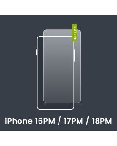 Nuglas Premium iPhone 16 Pro Max / 17 Pro Max / 18 Pro Max Tempered Glass Screen Protectors [No Packaging]