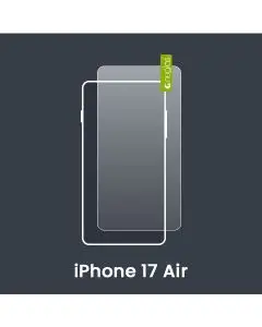 Nuglas Premium iPhone 17 Air Tempered Glass Screen Protectors [No Packaging]