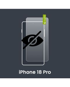 Nuglas Premium iPhone 18 Pro [Privacy] Tempered Glass Screen Protector [No Packaging]