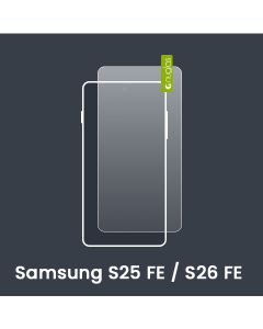 Nuglas Premium Samsung S25 FE / S26 FE Tempered Glass Screen Protectors [No Packaging]