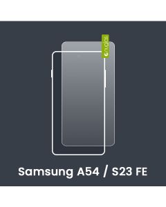 Nuglas Premium Samsung A54 (5G) / S23 FE Tempered Glass Screen Protectors [No Packaging]