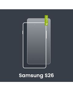 Nuglas Premium Samsung S26 Tempered Glass Screen Protector [No Packaging]