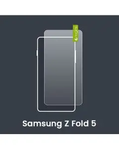 Nuglas Premium Samsung Z Fold 5 (Front Screen) Tempered Glass Screen Protectors [No Packaging]