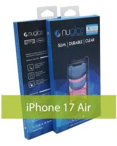 Nuglas Premium iPhone 17 Air Tempered Glass Screen Protectors