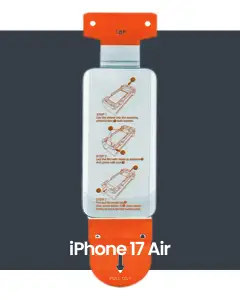 Nuglas Premium iPhone 17 Air Tempered Glass [Use with V2 Applicator - No Packaging]