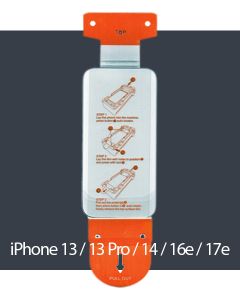 Nuglas Premium iPhone 13 / 13 Pro / 14 / 16e / 17e Tempered Glass [Use with V2 Applicator - No Packaging]