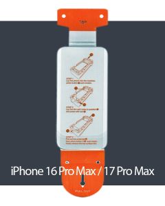 Nuglas Premium iPhone 16 Pro Max / 17 Pro Max / 18 Pro Max Tempered Glass [Use with V2 Applicator - No Packaging] 