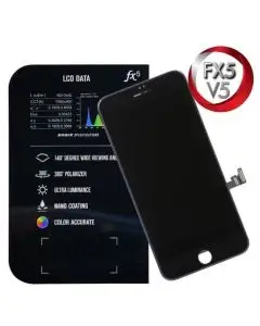 iPhone 8 Plus Compatible LCD Screen Assembly Premium Aftermarket Black [FX5]