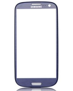 Samsung S3 / S3 4G I9300, I9305 Compatible Glass Lens - Blue