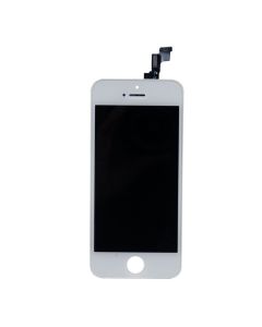 iPhone 5S Compatible LCD Screen Assembly Complete Aftermarket White