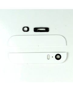 iPhone 5S / 5SE Compatible Back Cover Glass White