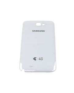 Samsung Note 2 Compatible Back Cover (With Camera Lens) White