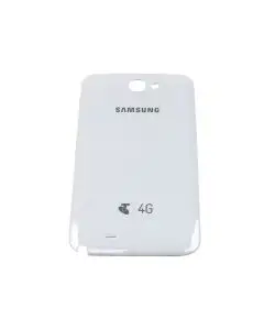 Samsung Note 2 Compatible Back Cover (With Camera Lens) White
