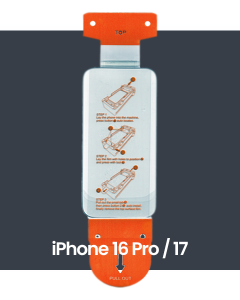 Nuglas Premium iPhone 16 Pro / 17 / 18 Pro Tempered Glass [Use with V2 Applicator - No Packaging]