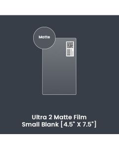Ultra Matte Film, Small Blank [4.5" X 7.5"]