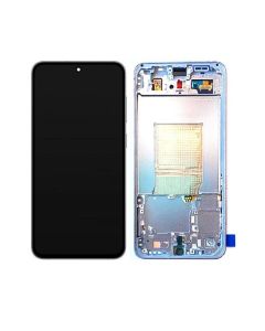 Samsung S25 FE Screen Assembly with Frame Jet  Black (Service Centre Part - Assembled)