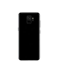 Samsung Galaxy S9 Compatible Back Cover with Adhesive Black
