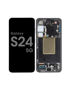 Samsung S24 Screen Assembly Phantom Black (Soft OLED)
