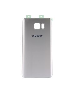 Samsung Note 5 Compatible Back Cover (With Camera Lens) Silver Titan