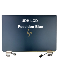 15.6" Touch Hinge Up Screen Assembly 4K 3840x2160 Poseidon Blue For HP Spectre X360 15-EB