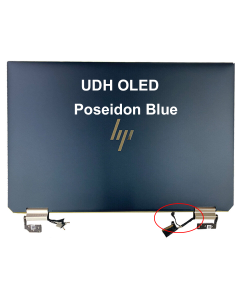 15.6" Touch Screen Assembly OLED 4K 3840x2160 Poseidon Blue For HP Spectre X360 15-EB