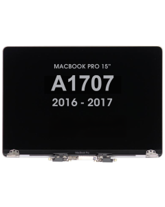 Screen Assembly for - Macbook Pro 15" (A1707) Late 2016 - Mid 2017 Silver