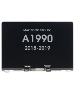 Screen Assembly for - Macbook Pro 15" (A1990) Mid 2018 - 2019 Space Grey