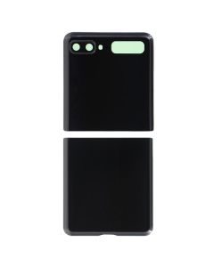 Samsung Z Flip Compatible Back Cover (With Camera Lens) Phantom Black