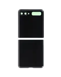 Samsung Z Flip Compatible Back Cover (With Camera Lens) Phantom Black
