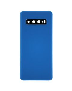 Samsung S10 Compatible Back Cover (With Camera Lens) Prism Blue