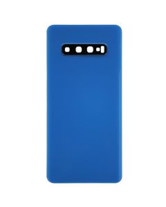 Samsung S10 Plus Compatible Back Cover (With Camera Lens) Prism Blue