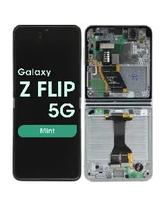 Samsung Z Flip 5 Main Screen Assembly Mint (Service Centre Part)