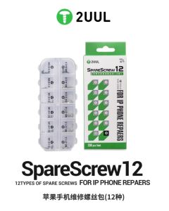 2UUL SC22 SpareScrew12 Screws for iPhone Repairs (330Pcs/Pack)