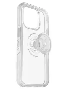 Otterbox Symmetry + Pop Case for iPhone 14 Pro - Clear