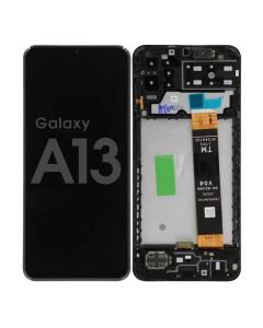 Samsung A13 (4G) Screen Assembly Black (Service Centre Part)