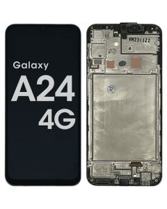 Samsung A24 (4G) Screen Assembly Black (Service Centre Part)