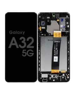 Samsung A32 (5G) Screen Assembly Awesome Black (Service Centre Part)