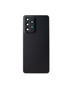 Samsung A73 (5G) Compatible  Back Cover With Camera Lens Black