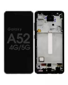 Samsung A52 Screen Assembly Awesome Black (Service Centre Part)