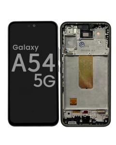 Samsung A54 (5G) Screen Assembly Graphite (Service Centre Part)