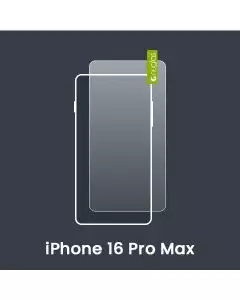 Nuglas Premium iPhone 16 Pro Max Tempered Glass Screen Protectors [No Packaging]