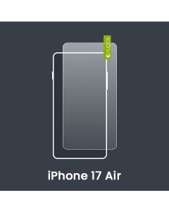 Nuglas Premium iPhone 17 Air Tempered Glass Screen Protectors [No Packaging]