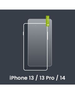 Nuglas Premium iPhone 13 / 13 Pro / 14 Tempered Glass Screen Protector [No Packaging]