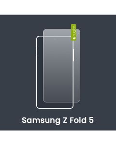 Nuglas Premium Samsung Z Fold 5 (Front Screen) Tempered Glass Screen Protectors [No Packaging]