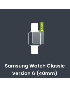 Nuglas Premium Samsung Watch Classic 6 (40mm) Tempered Glass Screen Protector [No Packaging]