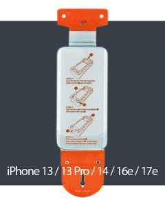Nuglas Premium iPhone 13 / 13 Pro / 14 / 16e / 17e Tempered Glass [Use with V2 Applicator - No Packaging]